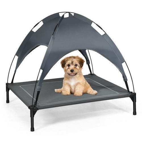 Elevated pet bed with - bed,