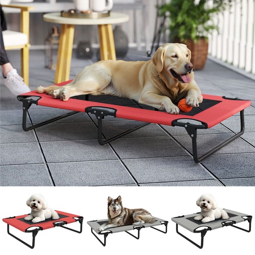 Portable raised dog - portable, with