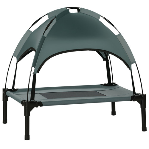 Pawhut 61cm elevated dog bed - 61cm,