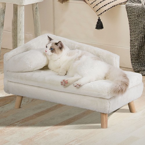 Elevated dog sofa bed shaped - dog,