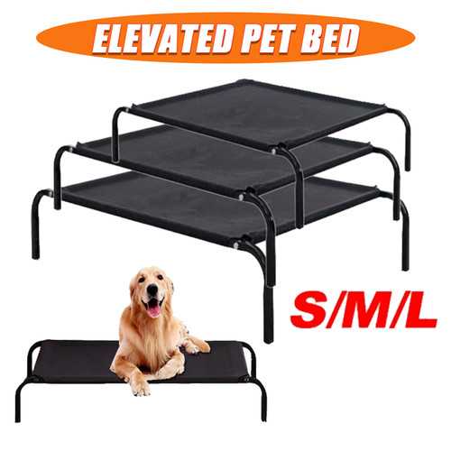 Elevated raised dog bed - raised,