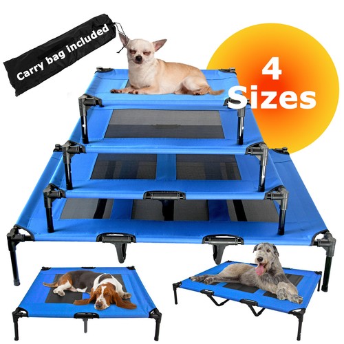 Elevated dog bed pet cat - elevated,
