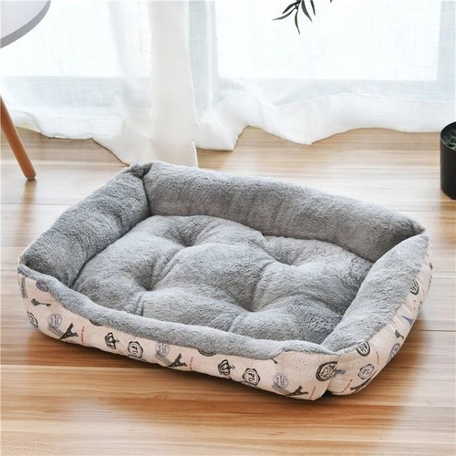 Soft cotton dog - cotton, basket