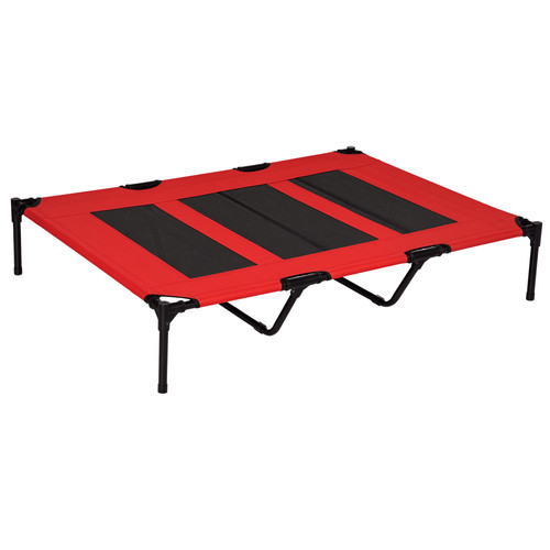Pawhut elevated dog bed - dog,