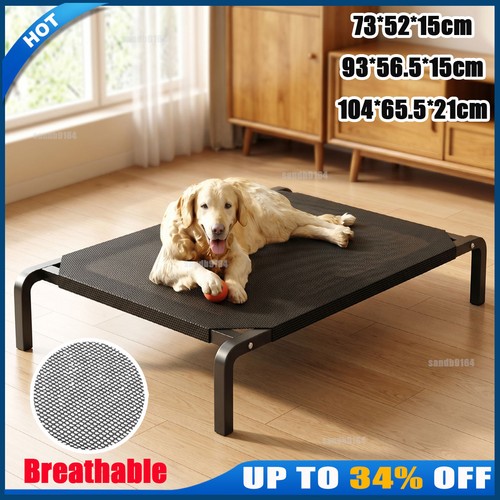 Elevated dog bed - elevated, mesh