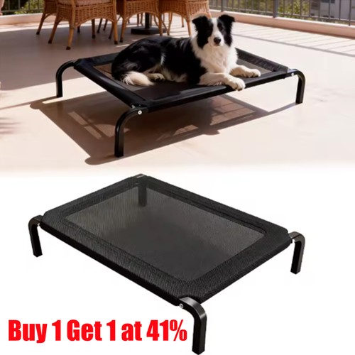 High raised dog bed - raised,