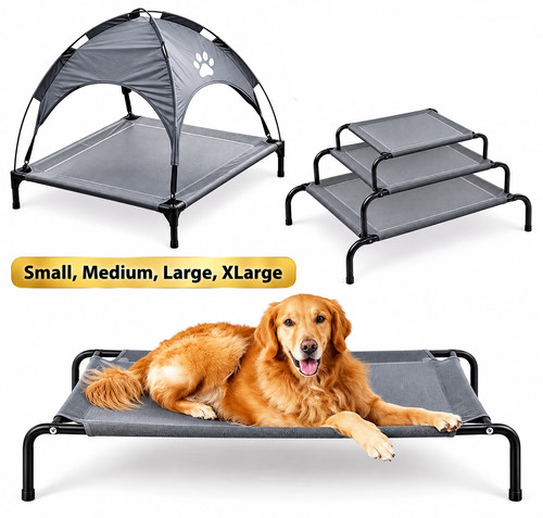 Raised dog bed elevated - raised,