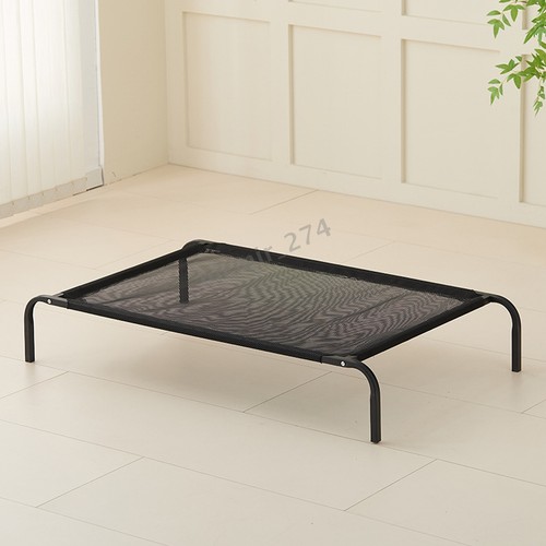Elevated dog bed pet - elevated, cat