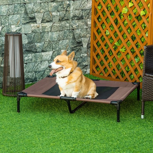 Pet bed raised cot dog - raised, cat
