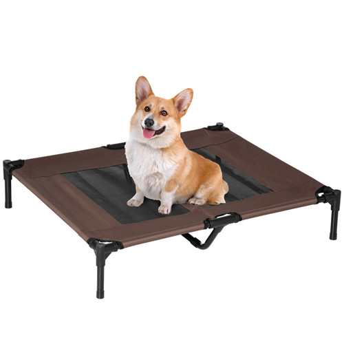 Pawhut pet bed raised cot - raised,
