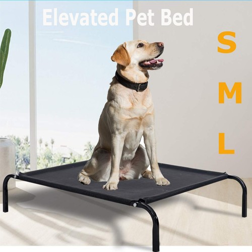 Elevated dog bed pet - bed,