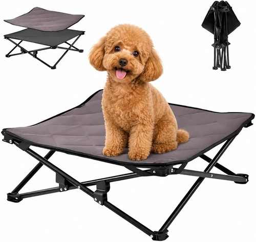 Foldable elevated small dog - elevated,