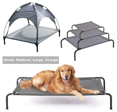 Raised dog bed trampoline - raised,